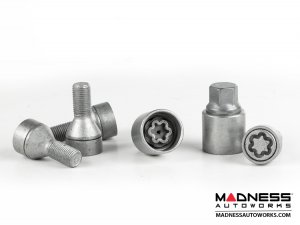 Jeep Renegade Wheel Locks by Farad - Silver - Starlock